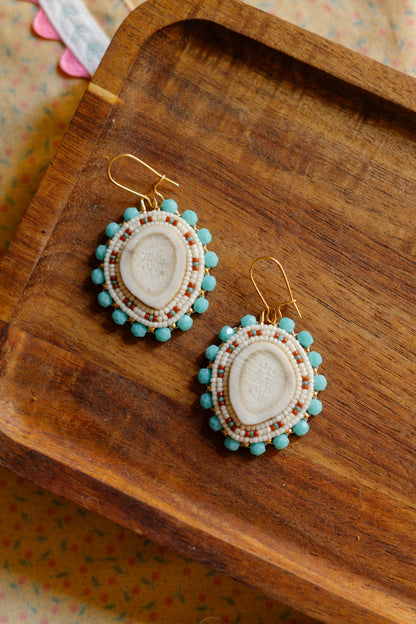 Deer Antler Earrings